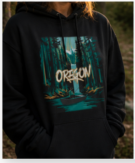 Close-up Oregon hoodie